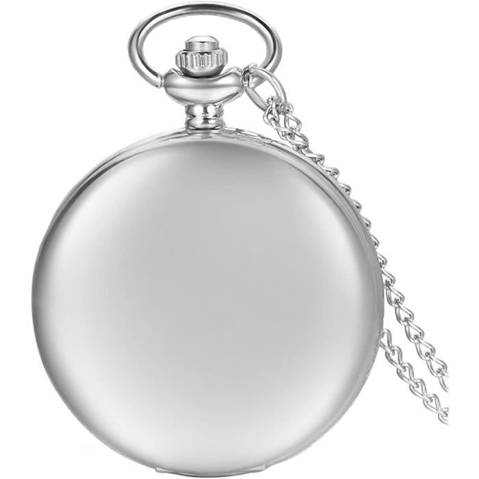 Pendentif Quartz Poli Argenté - 3x2 Cm - Neuf Avec étiquettes, Pierre Naturelle Transparente