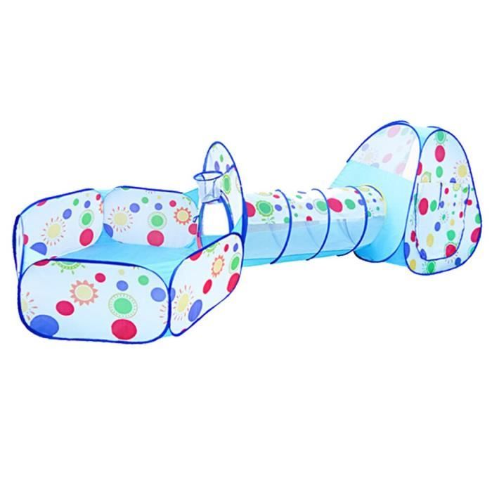 Eosnow Tente 3 En 1 Pour Enfants, Piscine à Balles, Tunnel Rampant Ciel Etoile Tente De Jeu Pour Bebes Et Enfants 82401918