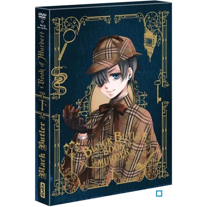 Black Butler Book Of Murder Dvd BLACK BUTLER : BOOK OF MURDER - Coff. BR + DVD en dvd dessin animé pas cher - Cdiscount