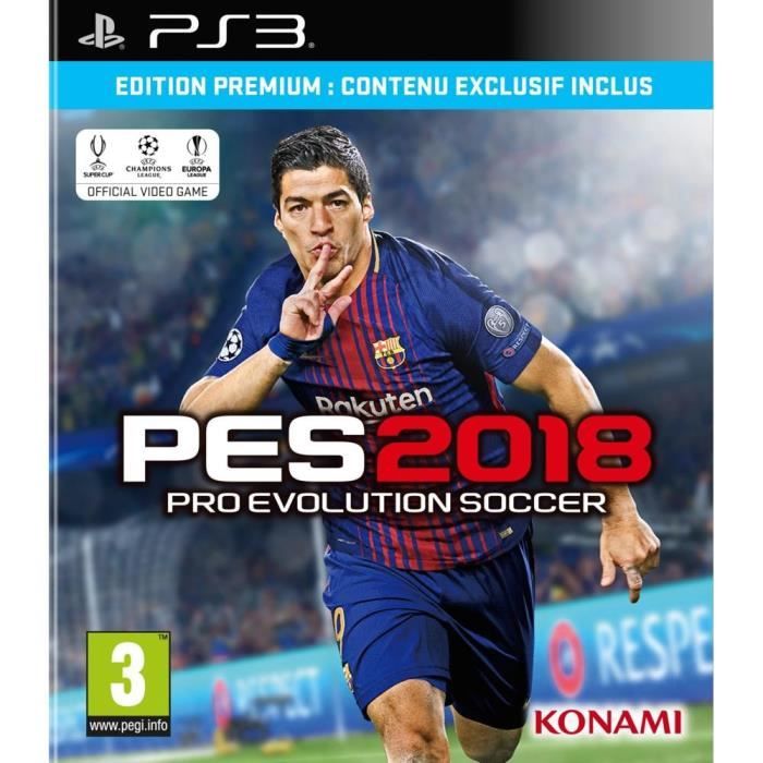 Konami Pes 2018 Premium D1 Edition PS3