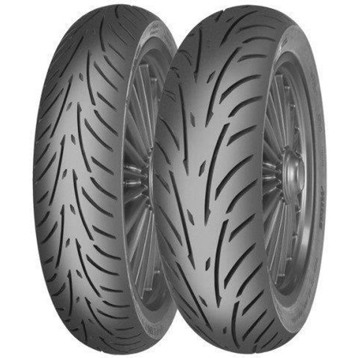 Mitas TOURING FORC-SC 130/70-12 56L - PNEUS - PN TL, Diagonal, Avant-Arrière - Visuel non contractuel