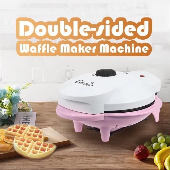 Gaufrier avec 1000 W Gaufres Gaufrier Cœur