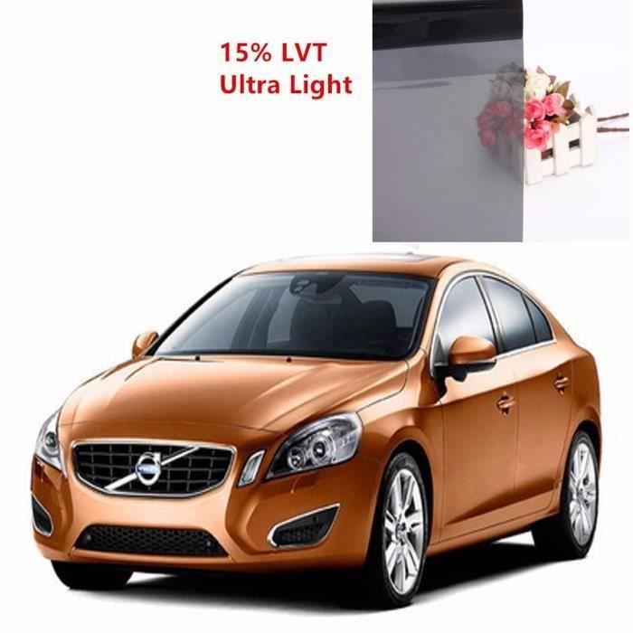 3M 95% FILM Teinte Solaire Noir Pr Vitre Fenêtre Velux Voiture CAR Batiment 5% His57874