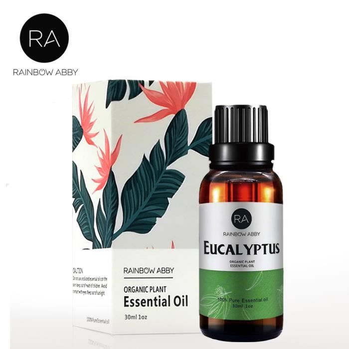 Huile essentielle d’eucalyptus 30ml - 100% Pure Aromatherapy Eucalyptus Huile pour diffuseur
