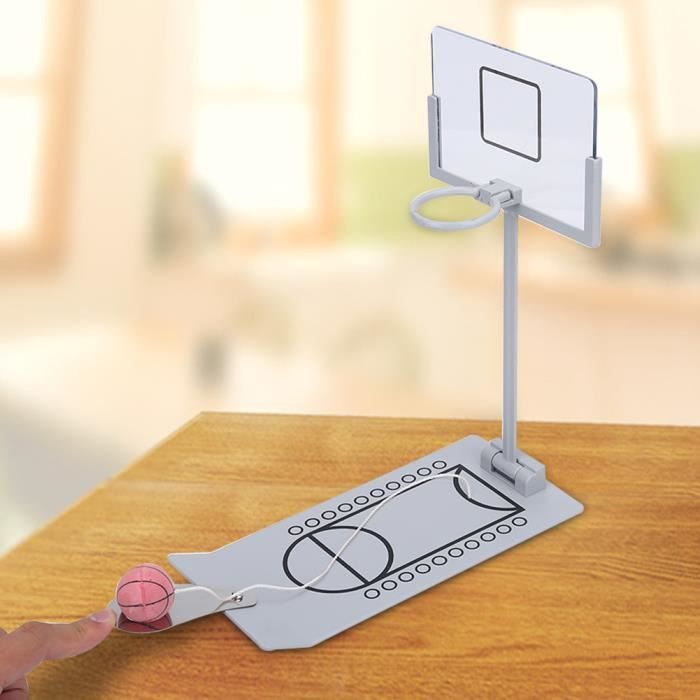 Mini basket-ball de bureau à la maison de bureau drôle pliable ensembles de jeux de tir détendent le jouet d'enfants -NIM