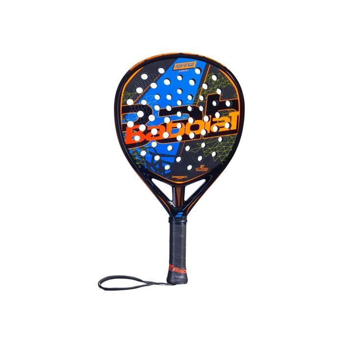 Raquette Padel BABOLAT Revenge Carbon Noir / Bleu / Orange (365 g)