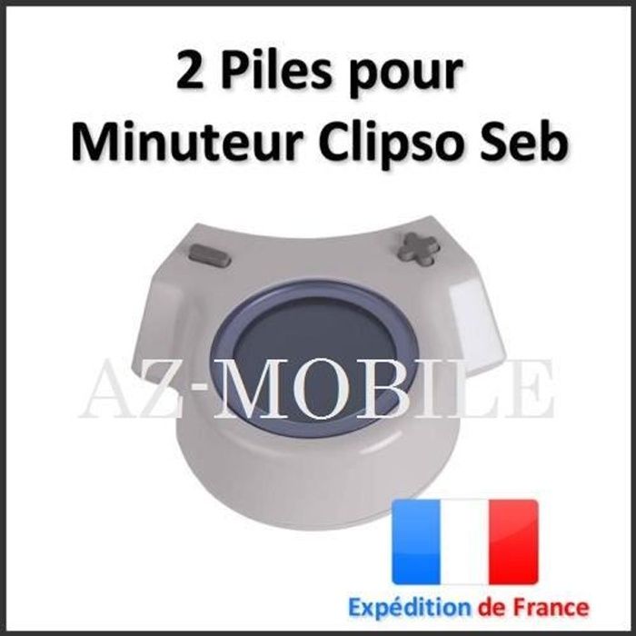 Lot de 2 Piles Bouton Batterie 1,5v Accu L1131h Pour Minuteur Cocotte Clipso De Seb