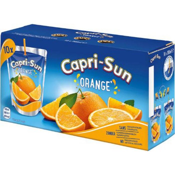 CAPRI-SUN Multivitaminés Poches Nomades 10x20cl