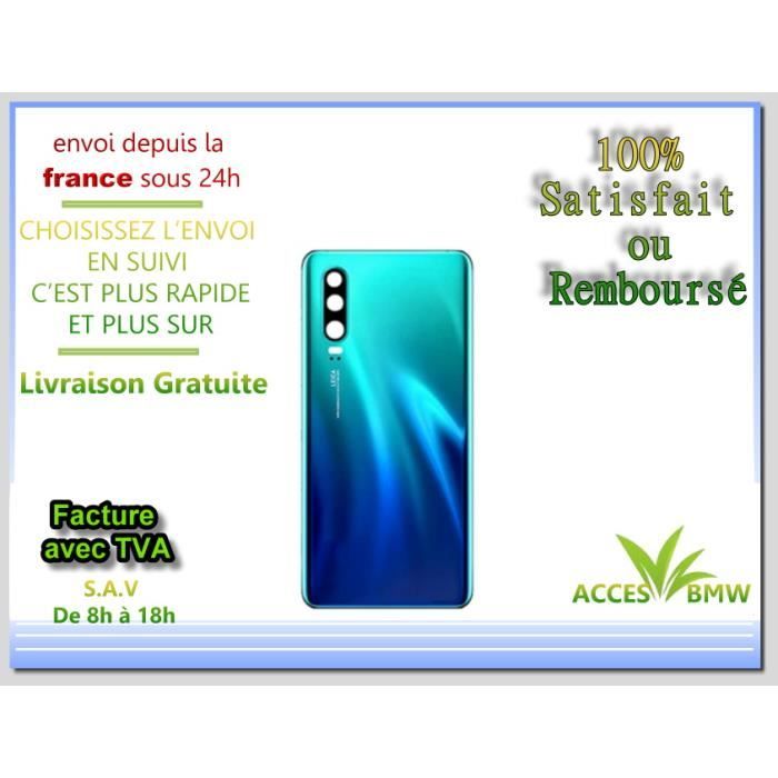 Cache Batterie Vitre Arrière Pour Huawei P30 ELE-L29 Aurora