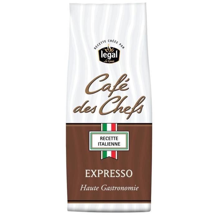 LEGAL Cafés des Chefs Expresso Moulu - 250 g