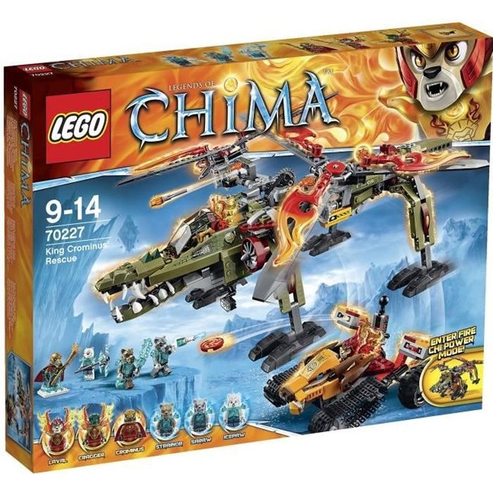 LEGO® Chima 70227 Le Sauvetage du Roi Crominus