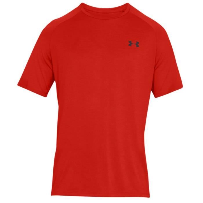 T-shirt Under Armour T-shirt Ua Tech Rouge Homme
