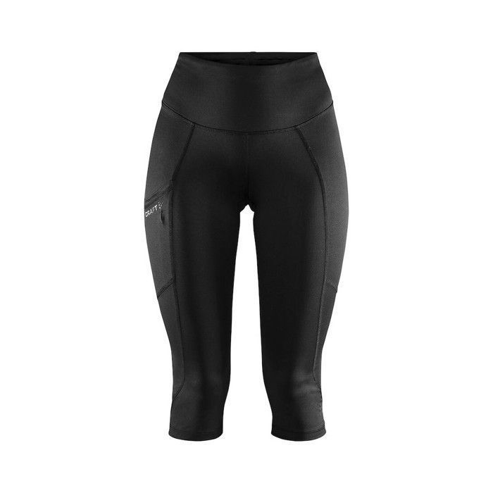Collant Running CRAFT Femme 3/4 ADV Essence Capri Noir PE 2020