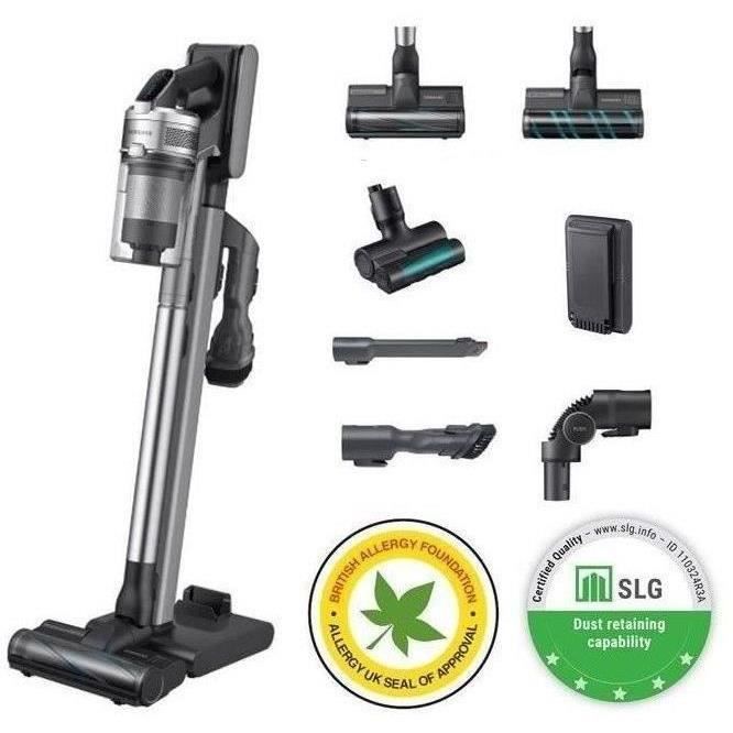 Aspirateur balai Samsung VS20R9076T7 Jet 90 Complete Extra 550 W Gris et Bleu - SAMSUNG