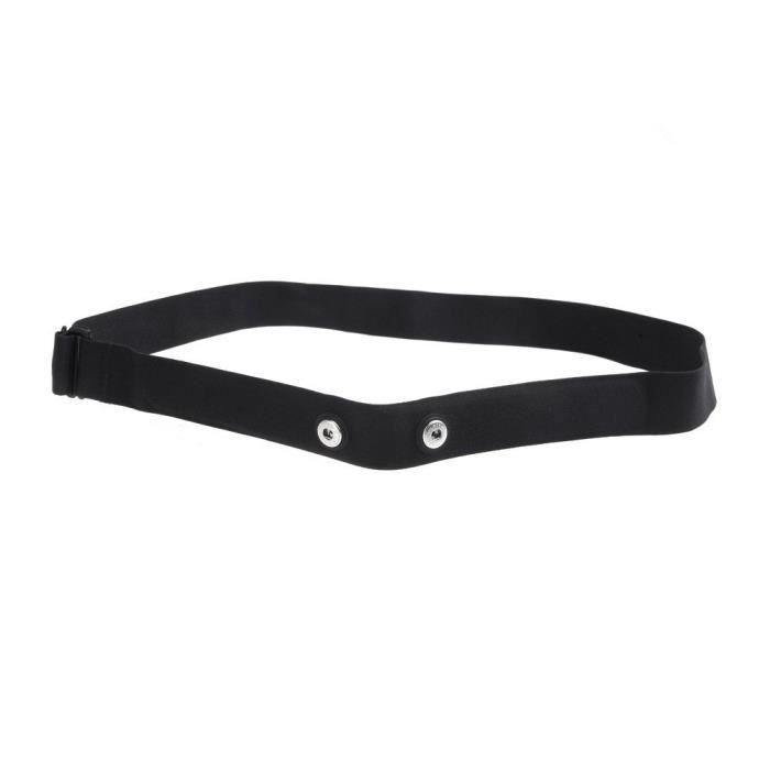 moniteur Cardiofrequencemetres-sangle poitrine- testeur de frequence cardiaque Noir