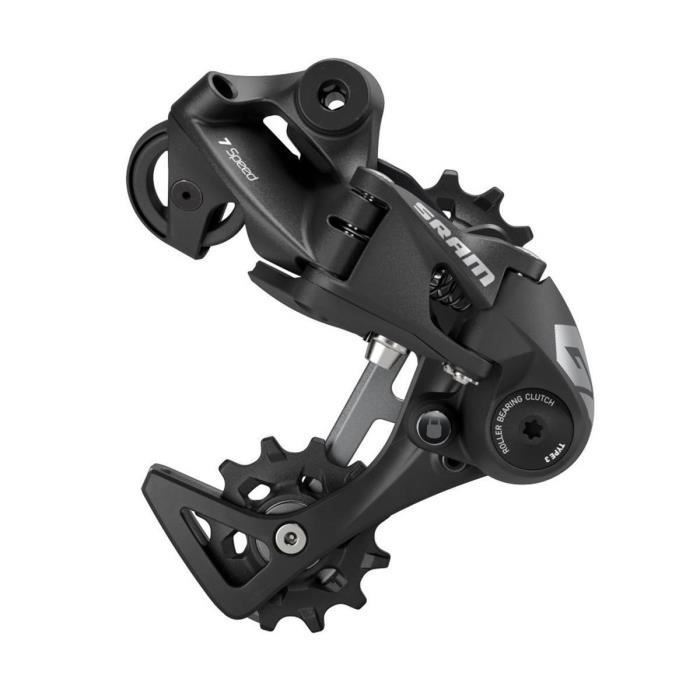 Dérailleur arrière VTT Sram Gx Dh 1X7Spd X-Horizon Medium Cage Blk - noir - TU
