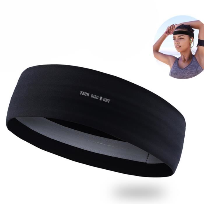 TD® bandeau de sport mixte inodore anti sueur souple léger solide cadeau musculation boxe athlétisme fitness