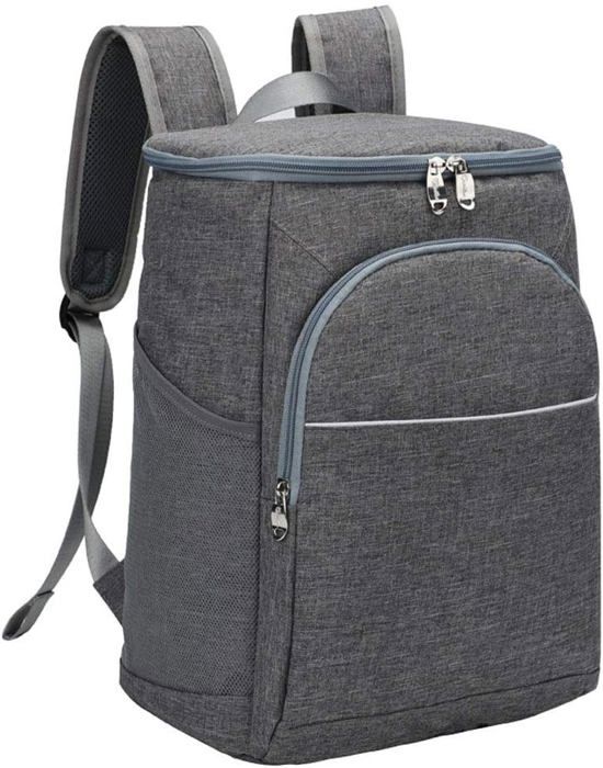 Sac ?? Dos Glaciere Isotherme Souple Sac Pique Niques 15L R?�sistant ?? L'Eau Randonn?�e Voyages 