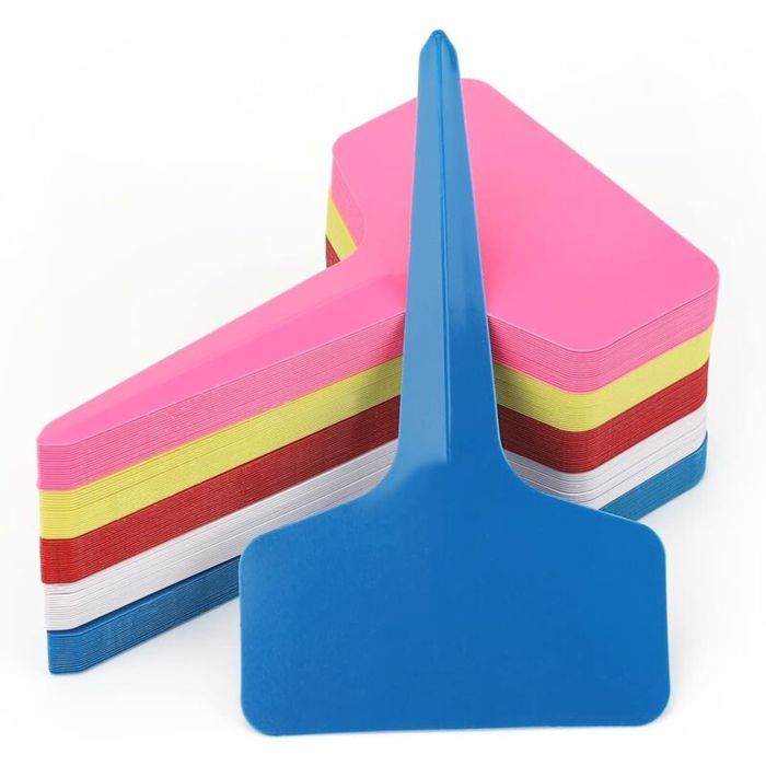 TOYANDONA 100pièces Étiquettes De Jardin Plastique Étanches Marqueurs
