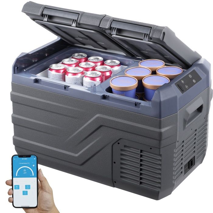 Réfrigérateur de voiture - DUOKU - NLS35 - 25 L - Double zone -20 à 20 °C - AC/DC 12/24V
