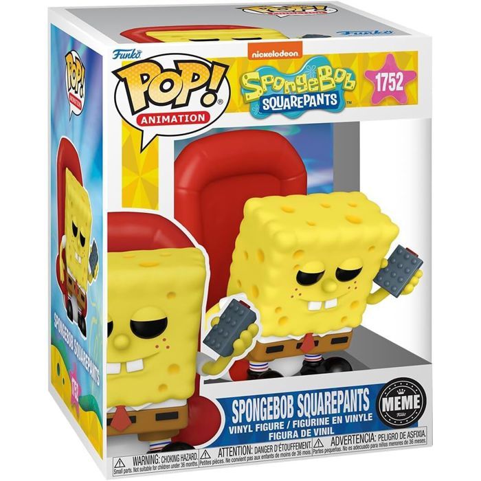 Figurine Funko Pop! N°1752  Bob Leponge  Bob