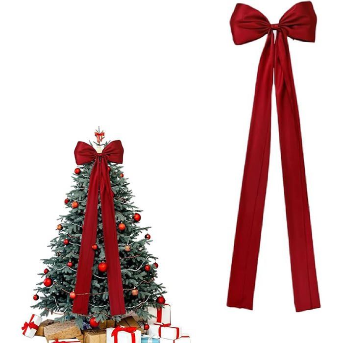 Lot De 24 Nœuds De Noël En Velours Crème 20x20 Cm - Décoration Sapin, Guirlande, Cheminée