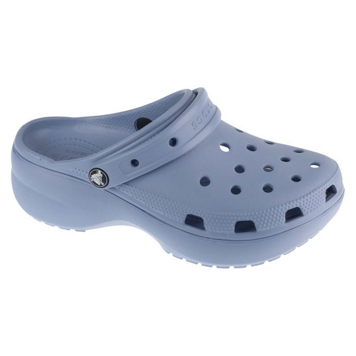Tongs Femme - Bleu - Crocs Classic Platform Clog