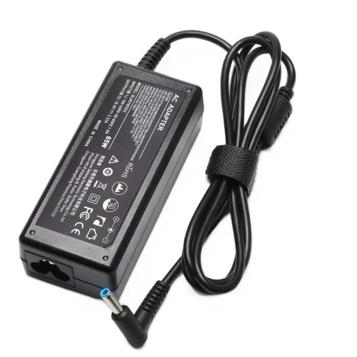 Chargeur Adaptateur 65W Pour Portable HP COMPAQ 15-BW021NF - Neuf Sous Blister