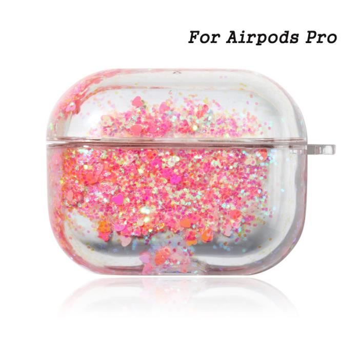 Coque Paillettes Pour AirPods Pro 2 - Protection étincelante Strass - Compatible AirPods Pro - Polycarbonate Dur