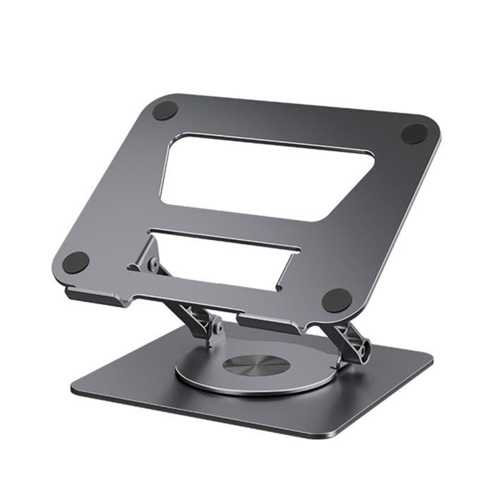 Support Ordinateur Portable Réglable Support Ordinateur Portable DEARBAG Réglable - Pivotant 360° - Refroidissement Rapide - Ergonomique Rialzo Monitor Da Scrivania