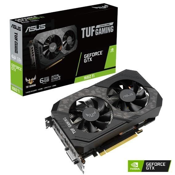 ASUS TUF Gaming Carte Graphique Nvidia GeForce GTX 1660 Ti EVO OC Edition 6 Go GDDR6