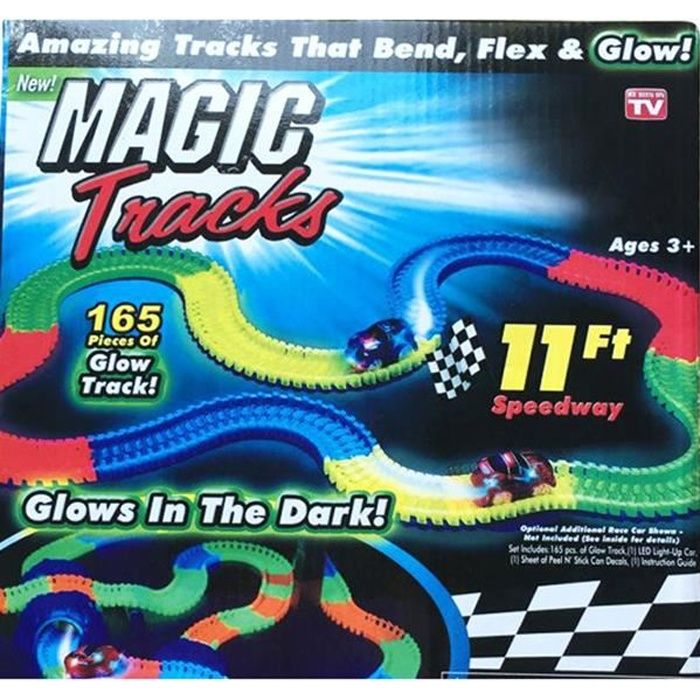 Magic tracks glow in the dark racetrack store