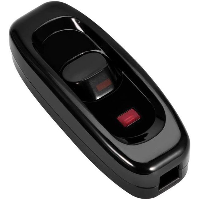 JENOR Interrupteur Double Commande CE Pour Lampe De Sol, Lampe De Table, Interrupteur à Bouton-poussoir Bidirectionnel