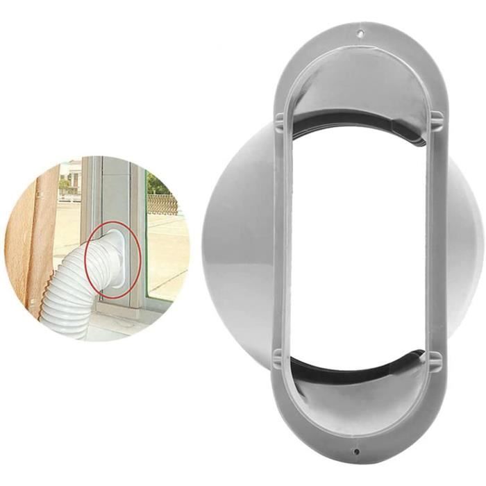 Adaptateur De Fenêtre Pour Climatiseur Mobile – Connexion Tuyau D’évacuation, ABS, Plat, 15 Cm, Facile à Installer - 4