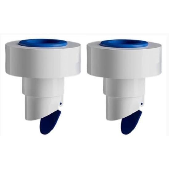 2 Pcs Joint De Tuyau Vidange Pour Machine À Laver, Bouchon Anti Odeur Machine À Laver, Clapet Anti Retour Pour Drain De Plancher - Auto