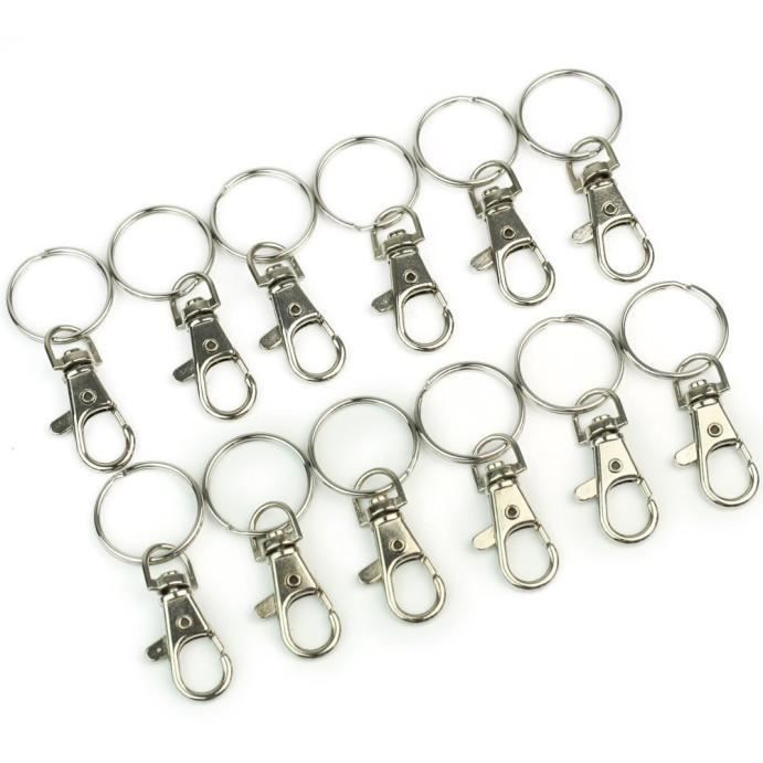 Fermoirs à Pression RETON 10 Pièces - Mousquetons Métalliques Pour Sacs Et Accessoires
