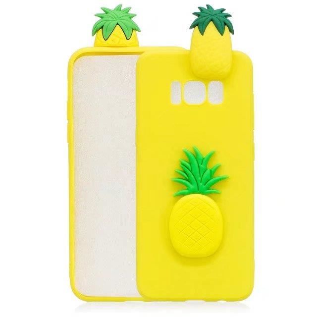 Coque Samsung Galaxy S6.Ananas jaune à la mode dessin animé fruit ...