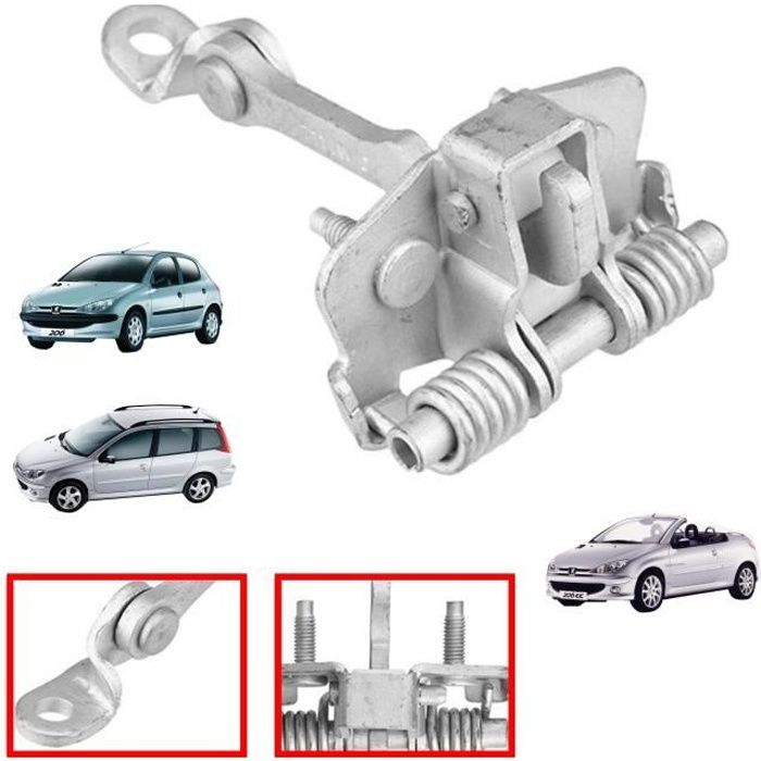 ARRET TIRANT DE PORTE AVANT GAUCHE OU DROITE POUR PEUGEOT 206 TOUS MODELES