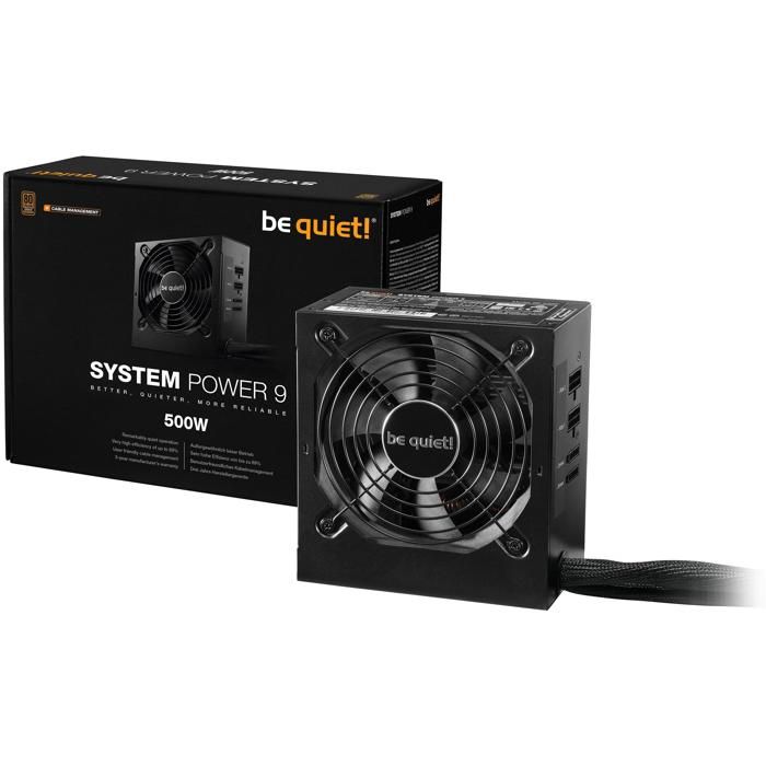 be quiet! SYSTEM POWER 9 CM Neuf