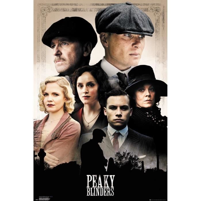 PEAKY BLINDERS - Personnages - 61x91,5cm - - POSTER