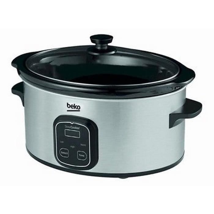 BEKO MIJOTEUR MIJOTEUSE CUISSON VAPEUR SLOW COOK COOKER 6 L ECRAN LCD CHAUD Cdiscount