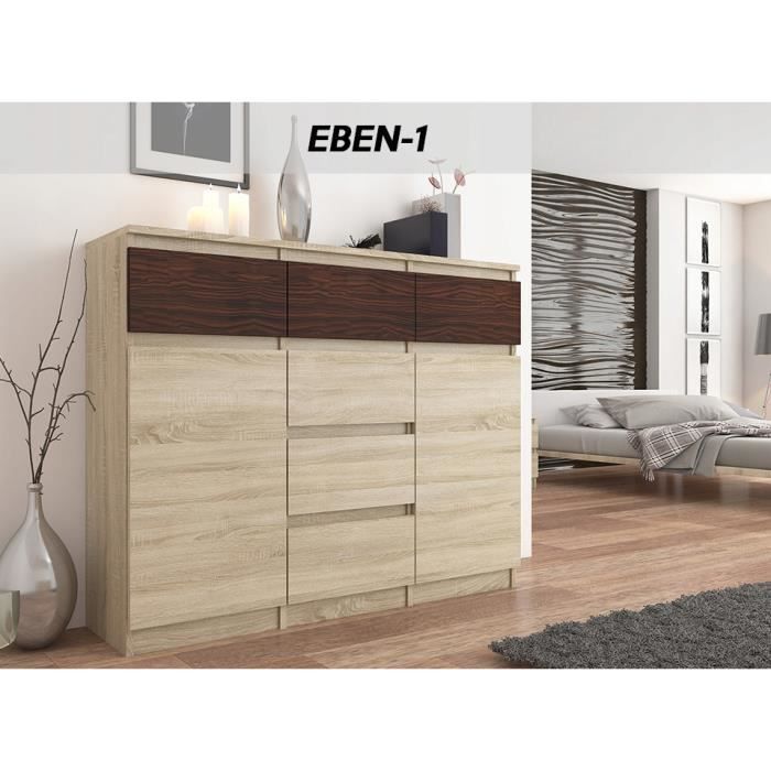 Monaco S1 Commode Contemporaine Meuble De Rangement Chambre
