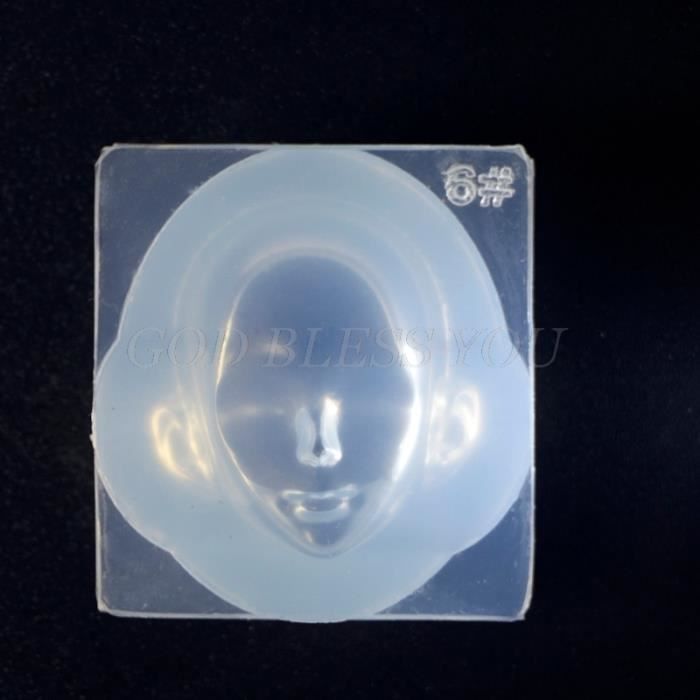 MINFEIDMS - Moule En Silicone Visage De Bébé 5.8x5.6cm - Pour Fondant, Chocolat, Déco Gâteaux Et Cupcakes