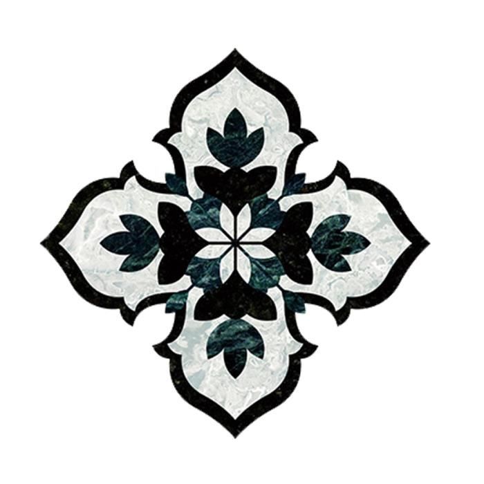 Décoration murale,Autocollant de carrelage en PVC dosseret appliqué 21 pièces,décoration de la