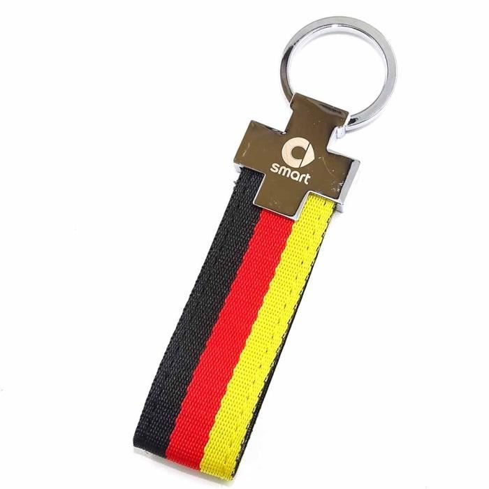 Porte-clés,Porte clés drapeau allemand, pour Mercedes Smart Forfour, 450,  451, 453, accessoires de voiture - Type DE FLAG - Cdiscount Bagagerie -  Maroquinerie