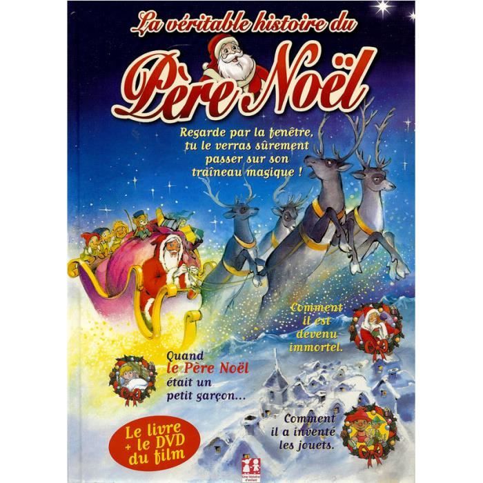 La Veritable Histoire De Noel Livre La Veritable Histoire Du Pere Noel Livre Dvd Cdiscount Librairie