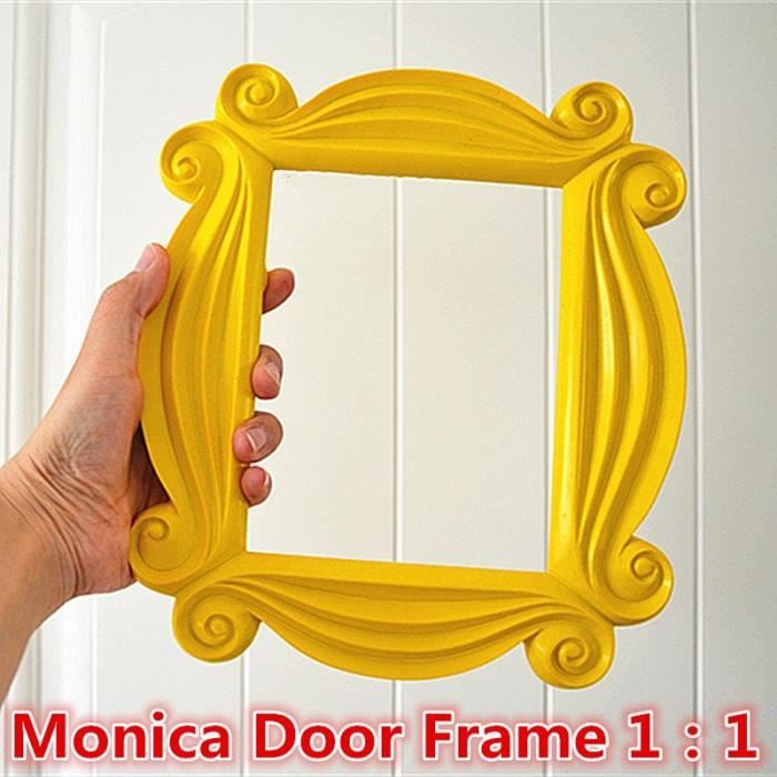 2 pièces 25.5x20.5x1.5cm cadre de porte en bois fait à la main, série  télévisée Friends, style Monica, cadre - Cdiscount Maison