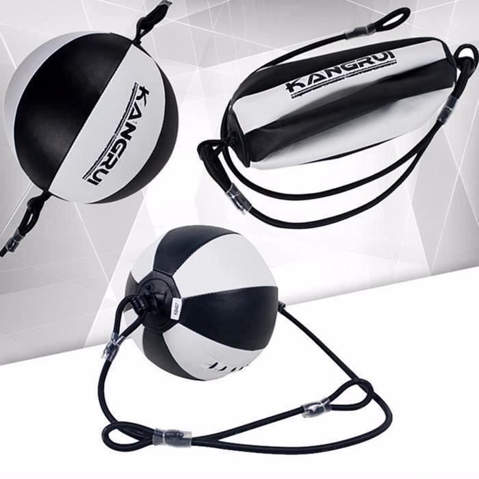 BO 20cm Vitesse Punching Balle de Boxe Boxing Sports Double Fin ...