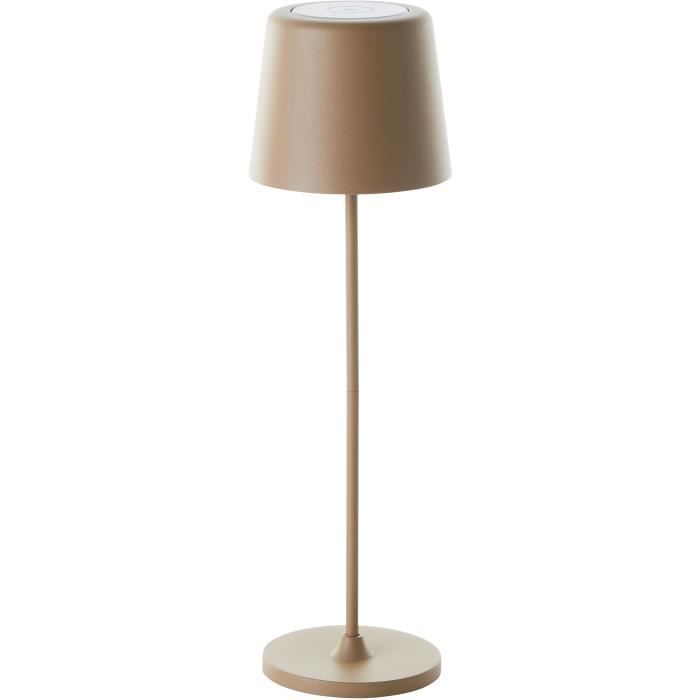 Lampe à poser LED KAAMI BRILLIANT - Métal et plastique - Cappuccino - 2W - IP44