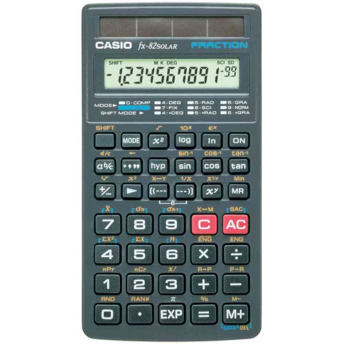 Schulrechner Modell FX 82 Solar Solarbetrieb Cdiscount Beaux Arts et Loisirs creatifs